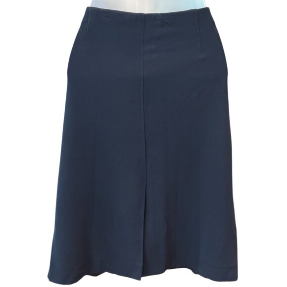 Missoni Vintage Navy Knit Midi Skirt | Made in Italy | Size 44 M US 8–10 - Picture 3 of 3